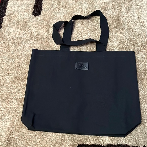 Vans Bags Vans Tote Bag All Black Poshmark